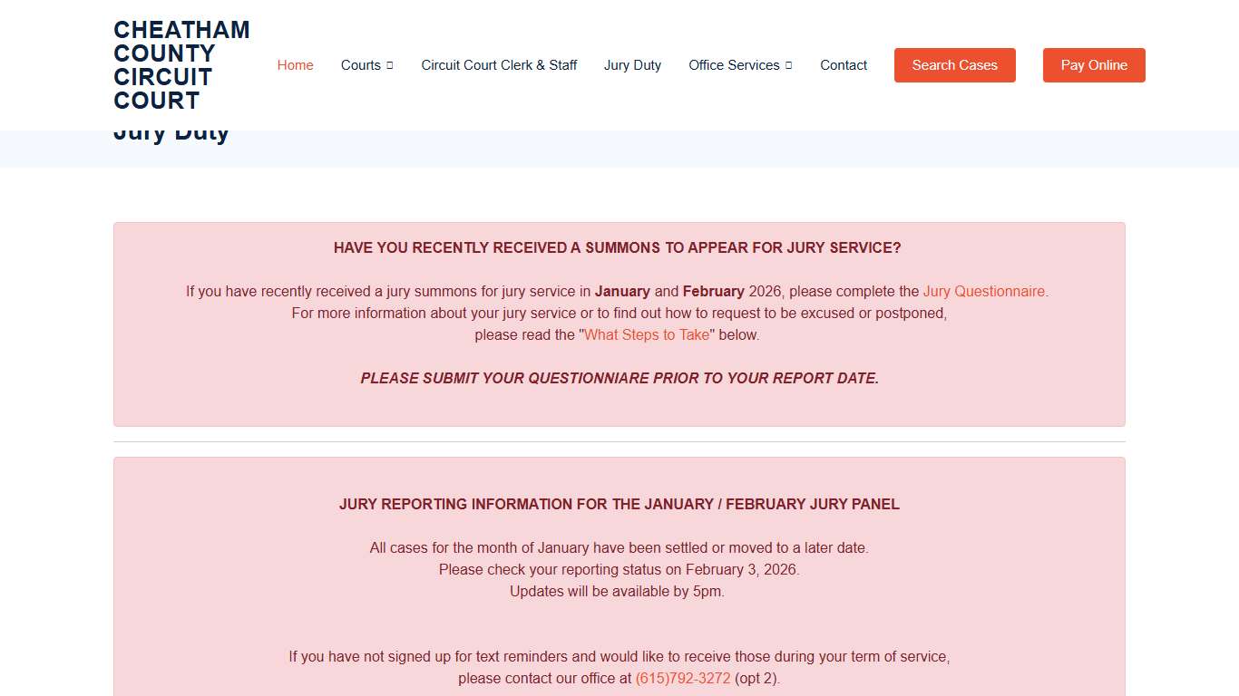 Cheatham County Circuit Court